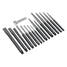 Load image into Gallery viewer, Sealey Punch &amp; Chisel Set 16pc
