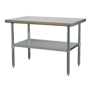 Sealey Stainless Steel Workbench 1.2M