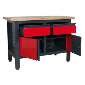 Sealey Workstation, 2 Drawers & 2 Cupboards