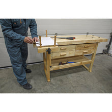 Load image into Gallery viewer, Sealey Woodworking Bench, 4 Drawers
