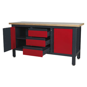 Sealey Workstation, 3 Drawers & 2 Cupboards