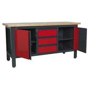 Sealey Workstation, 3 Drawers & 2 Cupboards