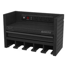 Load image into Gallery viewer, Sealey Power Tool Storage Rack, Drawer &amp; Power Strip
