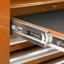 Load image into Gallery viewer, Sealey Mid-Box 2 Drawer Ball-Bearing Slides - Orange
