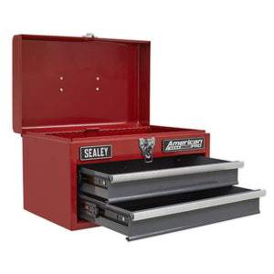 Sealey Toolbox 2 Drawer Ball-Bearing Slides