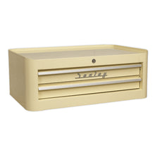 Load image into Gallery viewer, Sealey Retro Style Topchest, Mid-Box &amp; Rollcab Combination 10 Drawer Cream
