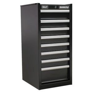 Sealey Hang-On Chest 8 Drawer Ball-Bearing Slides - Black