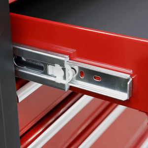 Sealey Rollcab 7 Drawer Ball-Bearing Slides Red (AP3407)