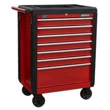 Load image into Gallery viewer, Sealey Rollcab 7 Drawer Ball-Bearing Slides Red (AP3407)
