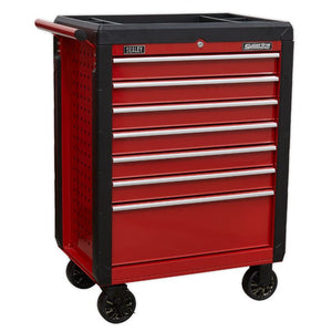 Sealey Rollcab 7 Drawer Ball-Bearing Slides Red (AP3407)