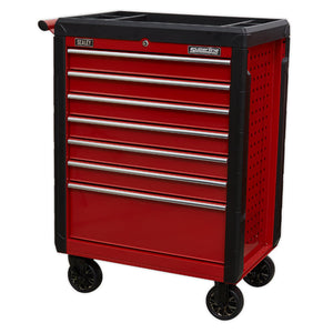 Sealey Rollcab 7 Drawer Ball-Bearing Slides Red (AP3407)