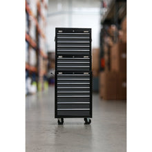 Load image into Gallery viewer, Sealey Toolchest Combination 16 Drawer Ball-Bearing Slides - Black/Grey (Siegen)
