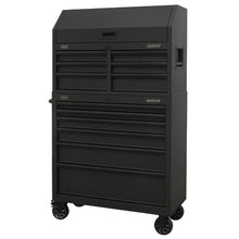 Load image into Gallery viewer, Sealey 12 Drawer Toolchest Combination, Power Bar - Black
