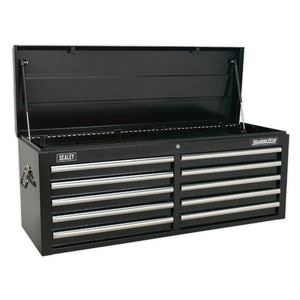 Sealey Toolchest Combination 23 Drawer Ball-Bearing Slides - Black, 446pc Tool Kit