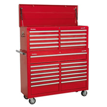 Load image into Gallery viewer, Sealey Toolchest Combination 23 Drawer Ball-Bearing Slides - Red
