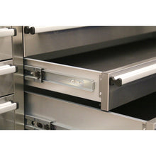 Load image into Gallery viewer, Sealey Mobile Stainless Steel Tool Cabinet 10 Drawer Backboard &amp; 2 Wall Cupboards
