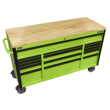 Load image into Gallery viewer, Sealey 15 Drawer Mobile Trolley, Wooden Worktop 1549mm
