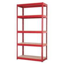 Load image into Gallery viewer, Sealey Racking Unit, 5 Shelves 350kg Capacity Per Level
