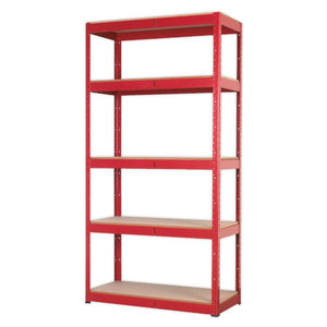 Sealey Racking Unit, 5 Shelves 350kg Capacity Per Level