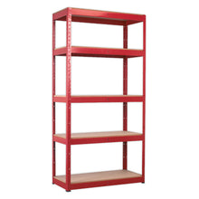 Load image into Gallery viewer, Sealey Racking Unit, 5 Shelves 350kg Capacity Per Level
