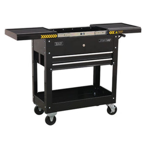 Sealey Mobile Tool & Parts Trolley - Black