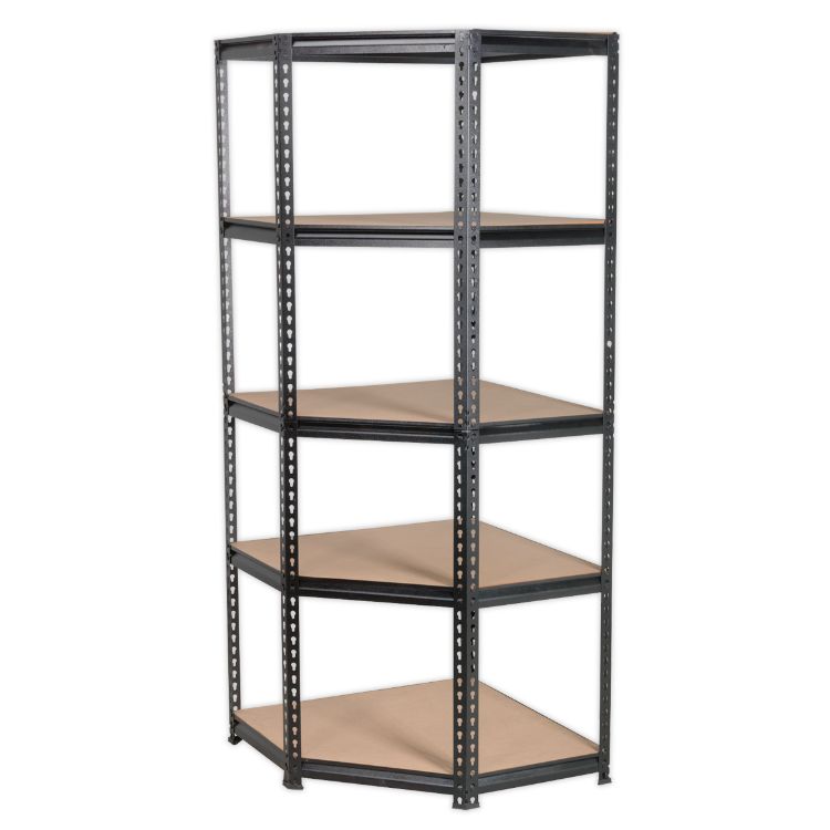 Sealey Corner Racking Unit 5 Level 150kg Capacity Per Level