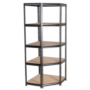 Sealey Corner Racking Unit 5 Level 150kg Capacity Per Level