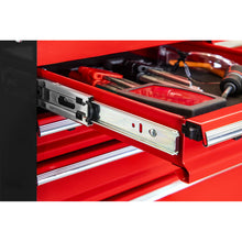 Load image into Gallery viewer, Sealey Heavy-Duty Mobile Tool &amp; Parts Trolley - 5 Drawers &amp; Lockable Top - Red
