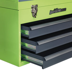 Sealey Toolchest 3 Drawer Portable, Ball-Bearing Slides - Green/Grey