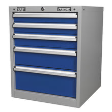 Load image into Gallery viewer, Sealey Cabinet Industrial 5 Drawer (API5655B)
