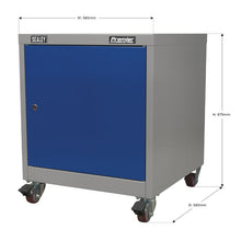 Load image into Gallery viewer, Sealey Mobile Industrial Cabinet 1 Shelf Locker
