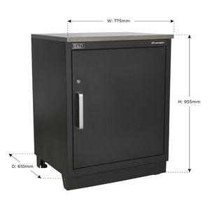 Sealey Modular Floor Cabinet 1 Door 775mm Heavy-Duty