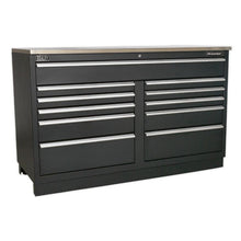 Load image into Gallery viewer, Sealey Modular Floor Cabinet 11 Drawer 1550mm Heavy-Duty
