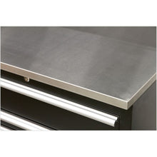 Load image into Gallery viewer, Sealey 3.3M Storage System - Stainless Worktop (APMSCOMBO7SS) (Premier)
