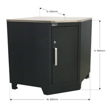 Load image into Gallery viewer, Sealey Modular Corner Floor Cabinet 930mm Heavy-Duty
