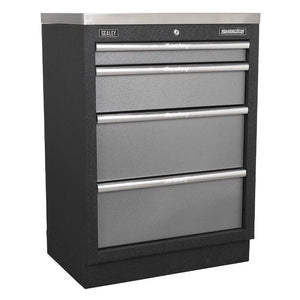 Sealey Superline PRO 2M Storage System - Stainless Worktop