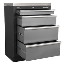 Load image into Gallery viewer, Sealey Modular 4 Drawer Cabinet 680mm
