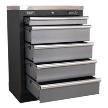 Load image into Gallery viewer, Sealey Modular 5 Drawer Cabinet 680mm
