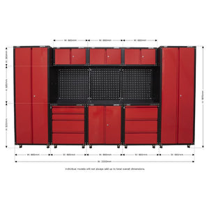 Sealey American PRO 3.3M Storage System