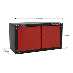 Sealey Modular 2 Door Wall Cabinet 665mm