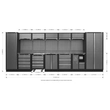 Load image into Gallery viewer, Sealey Superline PRO 4.9M Storage System - Stainless Worktop (APMSSTACK01SS)
