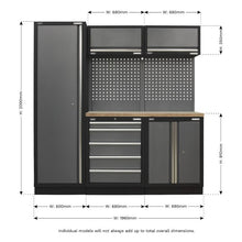 Load image into Gallery viewer, Sealey Superline PRO Storage System - Wood Worktop
