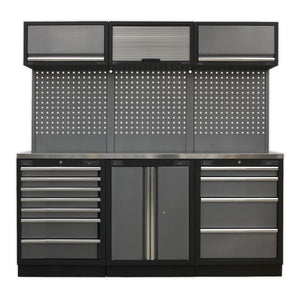 Sealey Superline PRO 2M Storage System - Stainless Worktop