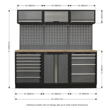 Load image into Gallery viewer, Sealey Superline PRO 2M Storage System - Wood Worktop
