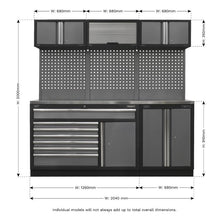 Load image into Gallery viewer, Sealey Superline PRO Storage System - Stainless Steel Worktop
