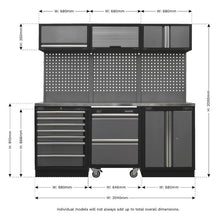 Load image into Gallery viewer, Sealey Superline PRO 2.04M Storage System - Stainless Steel Worktop
