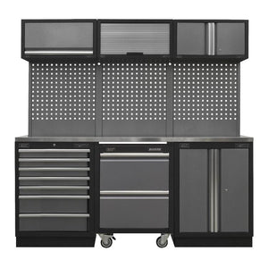 Sealey Superline PRO 2.04M Storage System - Stainless Steel Worktop