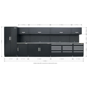 Sealey 5.6M Storage System - Stainless Worktop (Premier)