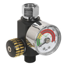 Load image into Gallery viewer, Sealey On-Gun Air Pressure Regulator/Gauge
