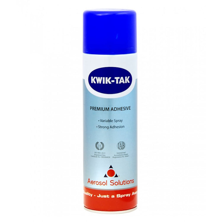 Aerosol Solutions KWIK TAK - Premium Quality Adhesive 500ml